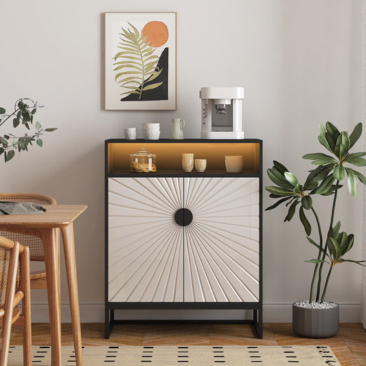 5-Layer Shoe Cabinet,20 Pairs Of Shoes Storage Cabinet With 2 Door &1 Shelves for Entryway